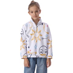 Pattern Mystic Kids  Half Zip Hoodie