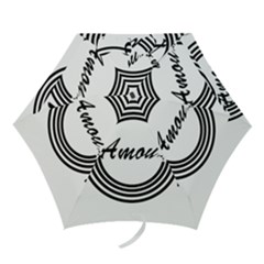 Amour Mini Folding Umbrellas by WELCOMEshop