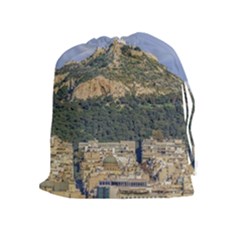 Atenas Aerial View Cityscape Photo Drawstring Pouch (xl) by dflcprintsclothing