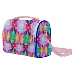 Colorful Abstract Painting E Satchel Shoulder Bag by gloriasanchez
