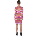 Earth Boho Print Asymmetric Cut-Out Shift Dress View2