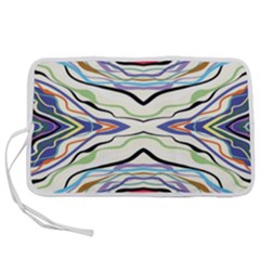 Bohemian Colorful Pattern B Pen Storage Case (l) by gloriasanchez