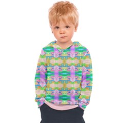 Colorful Neon Pattern  Kids  Overhead Hoodie by gloriasanchez