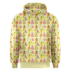 Tropical Fruits Pattern  Men s Overhead Hoodie by gloriasanchez