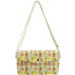 Tropical Fruits Pattern  Removable Strap Clutch Bag by gloriasanchez