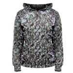 Intricate Textured Ornate Pattern Design Women s Pullover Hoodie