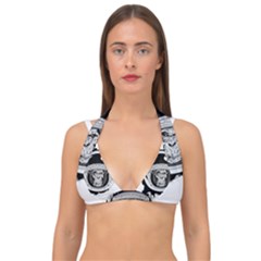 Spacemonkey Double Strap Halter Bikini Top by goljakoff