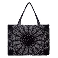 Gothic Mandala Medium Tote Bag by MRNStudios