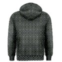 Iron Ornament Grid Pattern Men s Zipper Hoodie View2