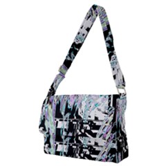 Digital Wave Full Print Messenger Bag (m) by MRNStudios