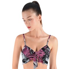 Brett Woven Tie Front Bralet by MRNStudios