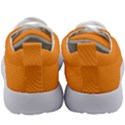 Deep Saffron Orange Kids Athletic Shoes View4