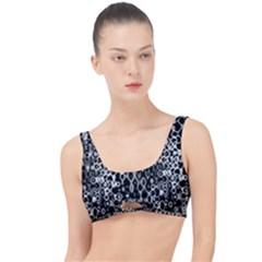 Black And White Modern Abstract Design The Little Details Bikini Top
