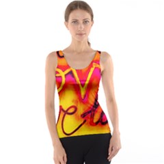  Graffiti Love Tank Top by essentialimage365