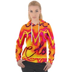  Graffiti Love Women s Overhead Hoodie by essentialimage365