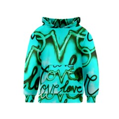  Graffiti Love Kids  Pullover Hoodie by essentialimage365