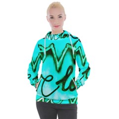  Graffiti Love Women s Hooded Pullover by essentialimage365