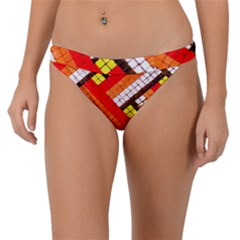 Pop Art Mosaic Band Bikini Bottom by essentialimage365