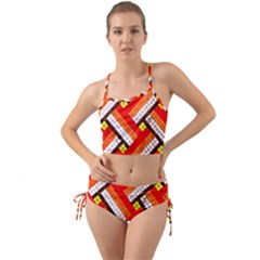 Pop Art Mosaic Mini Tank Bikini Set by essentialimage365