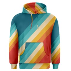 Classic Retro Stripes Men s Core Hoodie by AlphaOmega