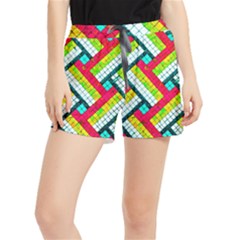 Pop Art Mosaic Runner Shorts by essentialimage365