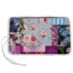 Pink Purple Aesthetic Pen Storage Case (m) by designsbymallika