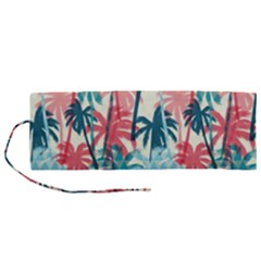 Tropical Love Roll Up Canvas Pencil Holder (m) by designsbymallika