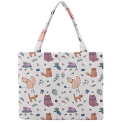 Funny Cats Mini Tote Bag by SychEva