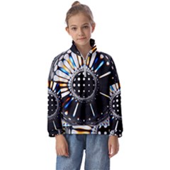 Digital Wheel Kids  Half Zip Hoodie