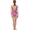 Pop Art Neon Wall Center Cut Out Swimsuit View2