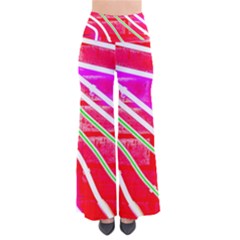 Pop Art Neon Wall So Vintage Palazzo Pants by essentialimage365