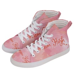 Dream High Women s Hi-top Skate Sneakers by designsbymallika