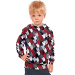Abstract paint splashes, mixed colors, black, red, white Kids Hooded Pullover Abstract paint splashes, mixed colors, black, red, white Kids Hooded Pullover