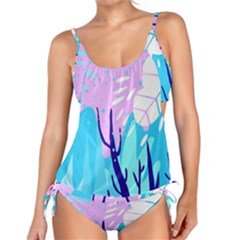 Aquatic Surface Patterns Tankini Set by Designops73