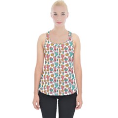 Cactus Love Piece Up Tank Top by designsbymallika