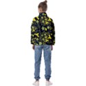 Folk flowers art pattern Floral  surface design  Seamless pattern Kids  Half Zip Hoodie View2