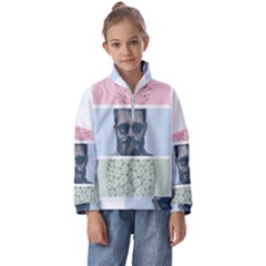 Summer Love Kids  Half Zip Hoodie