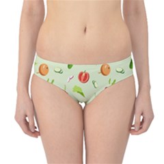 Seamless Pattern With Vegetables  Delicious Vegetables Hipster Bikini Bottoms by SychEva