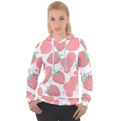 Strawberry Cow Pet Women s Overhead Hoodie