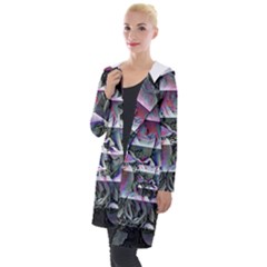 Techno Bouquet Hooded Pocket Cardigan by MRNStudios