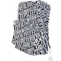 Sleep Work Love And Have Fun Typographic Pattern Full Print Backpack View3