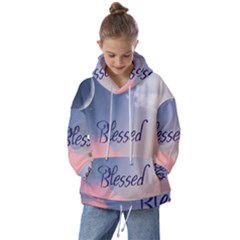 Blessed Kids  Oversized Hoodie by designsbymallika