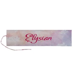 Elysian Roll Up Canvas Pencil Holder (l) by designsbymallika