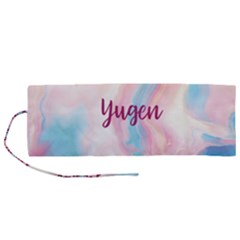 Yugen Roll Up Canvas Pencil Holder (m) by designsbymallika