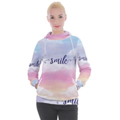 Smile Women s Hooded Pullover by designsbymallika