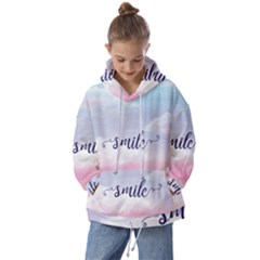 Smile Kids  Oversized Hoodie by designsbymallika