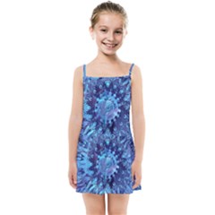 Fuzzball Mandala Kids  Summer Sun Dress by MRNStudios