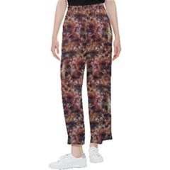 Warm Abstract Surface Print Women s Pants  by dflcprintsclothing