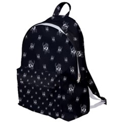 Black And White Funny Monster Print Pattern The Plain Backpack by dflcprintsclothing