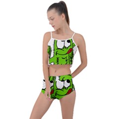 Cactus Summer Cropped Co-ord Set by IIPhotographyAndDesigns